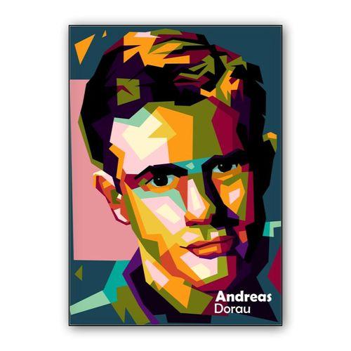Andreas Dorau amazing Pop art wall art poster