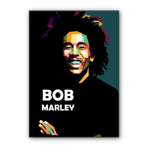 Bob Marley in pop art amazing wall art poster