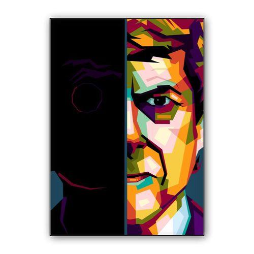 Arsen Wenger Half Black pop art wall art poster