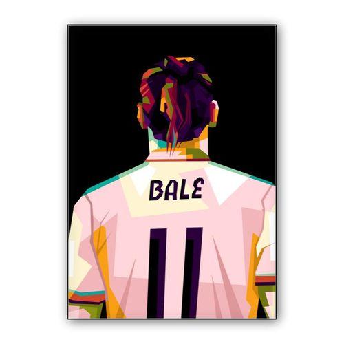 Gareth Bale in trend pop art wall art poster