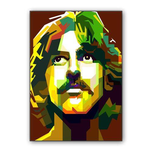 George Harrison Portrait WPAP wall art poster