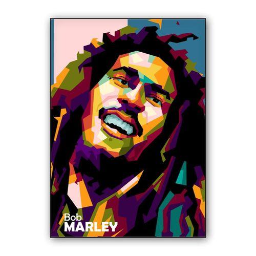 Icon Music Jamaica in pop art wall art poster