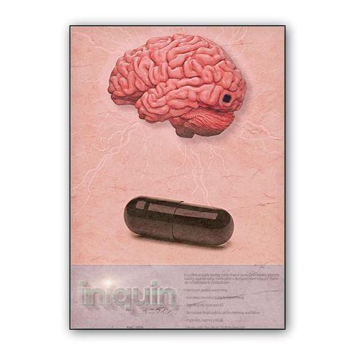 iniquin wall art poster