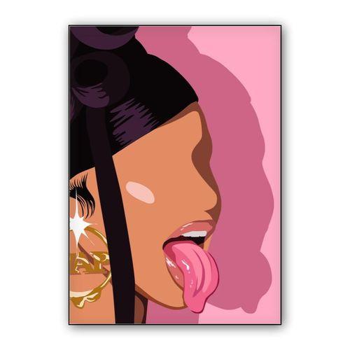 Cardi B wall art poster