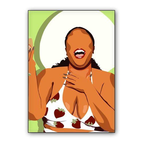 Lizzo wall art poster