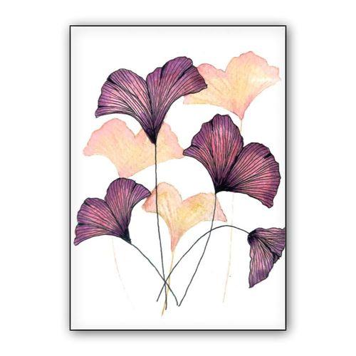 Ginkgo Leaves wall art poster