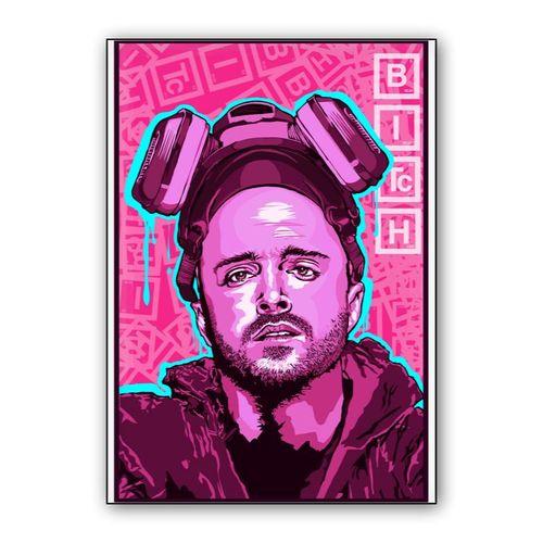 Pinkman wall art poster