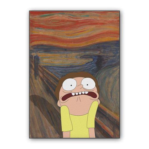 wubba lubba wall art poster