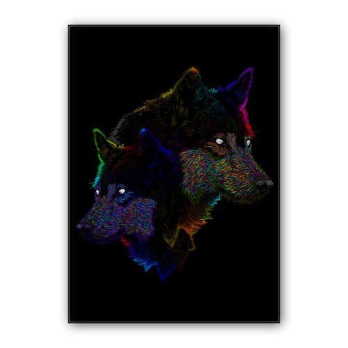 Wolf wall art poster