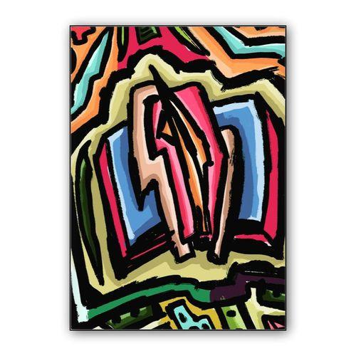 Abstract Lines wall art poster