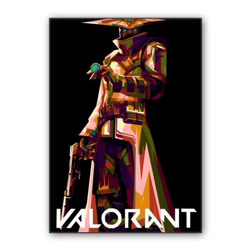 Chyper Valorant in wpap pop art wall art poster