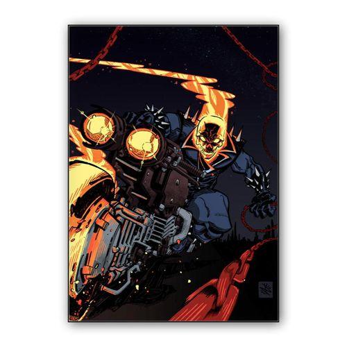 Ghost Rider wall art poster