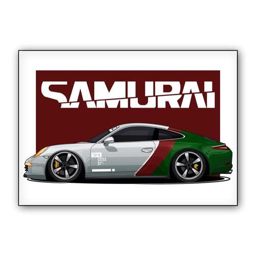 Porsche 911 Car Canvas Porsche wall art poster
