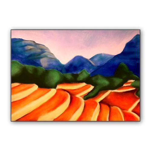 Abstract Landscape wall art poster
