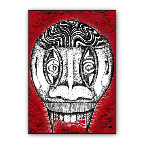 Out of mind wall art poster