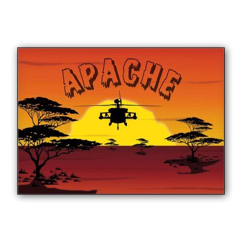 apache wall art poster