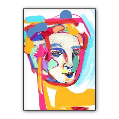 Vibrant headspace wall art poster