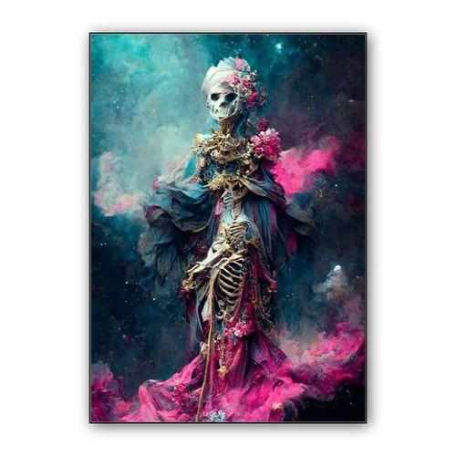 Goddess of death 03 wall art poster