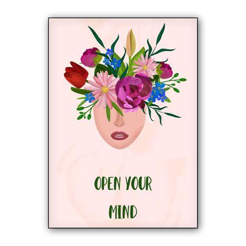 Open Your Mind wall art poster