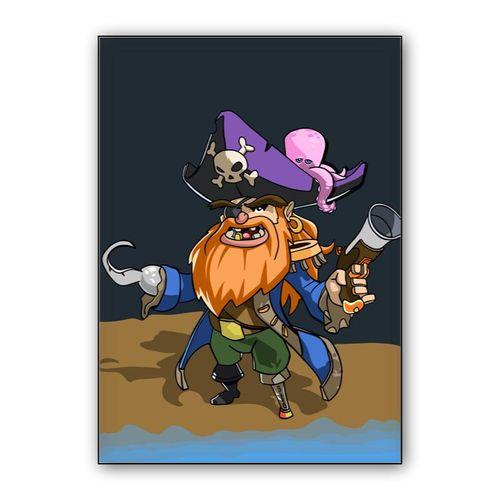 Captain wall art poster