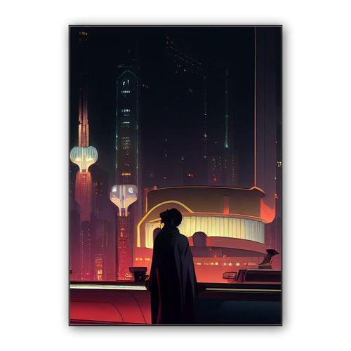 Mercurian Nights wall art poster