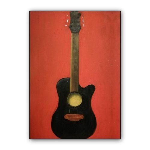 Guitar wall art poster