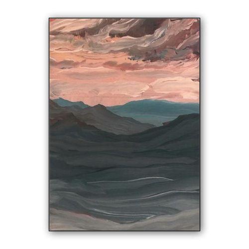 Mountains wall art poster