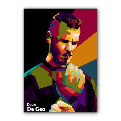 David De Gea amazing football pop art wall art poster