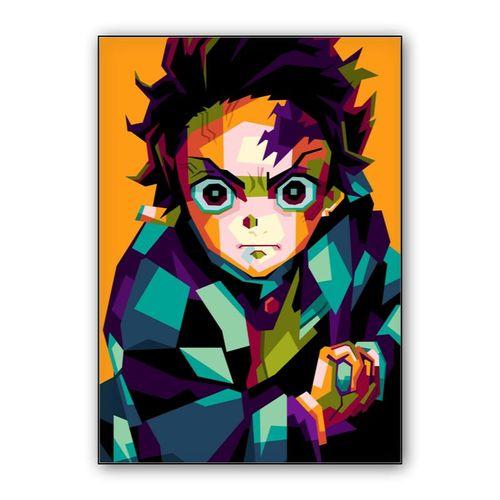 Anime Demon Slayers Pop art 1 wall art poster
