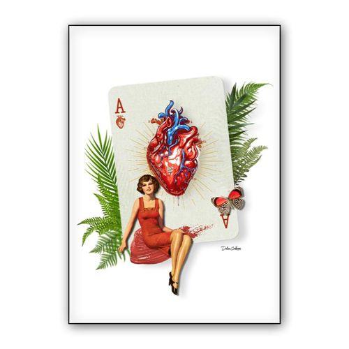 Buenas cartas wall art poster