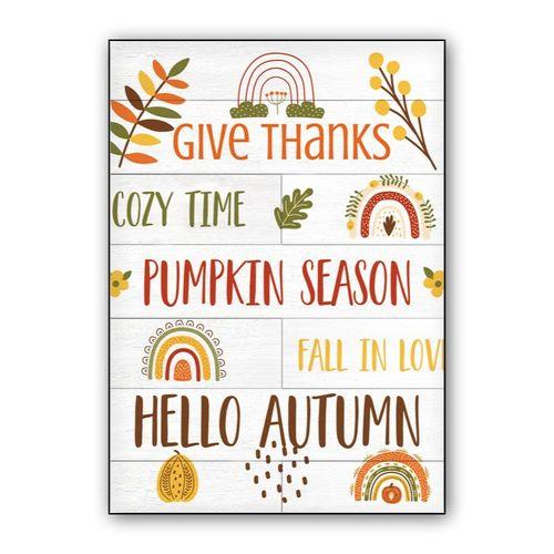 Give Thanks wall art poster