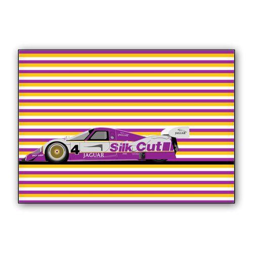 Silk Cut Jaguar XJR-11 wall art poster