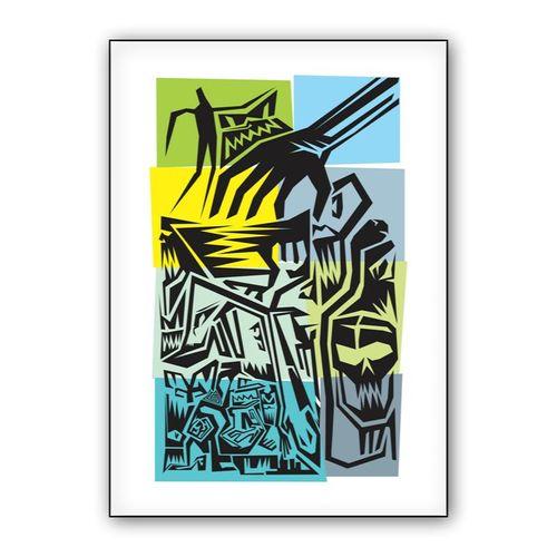 intolerancia wall art poster