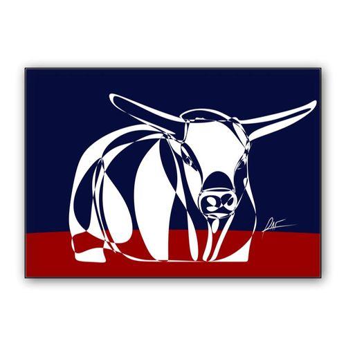 mirada de toro wall art poster