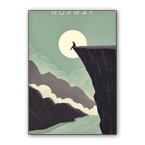 Norway - Preikestolen wall art poster