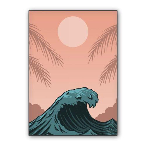 Big Wave wall art poster