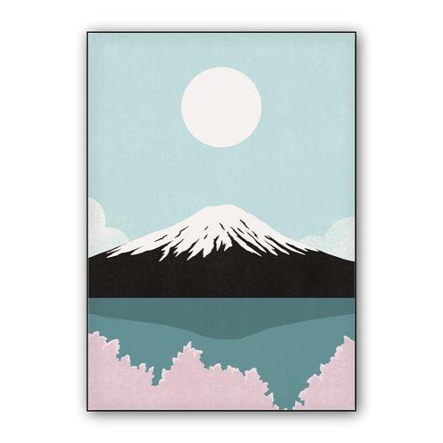 Mount Fuji wall art poster