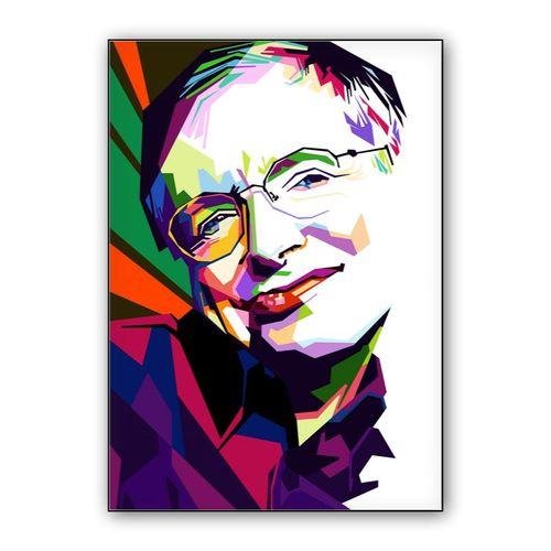Stephen Hawking wall art poster