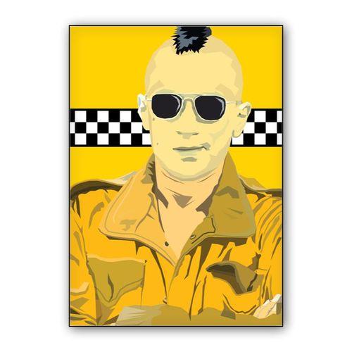 Taxi driver wall art poster