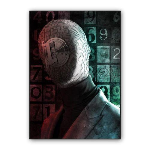 Mind Maze wall art poster