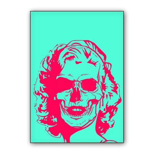 Dead Inside wall art poster