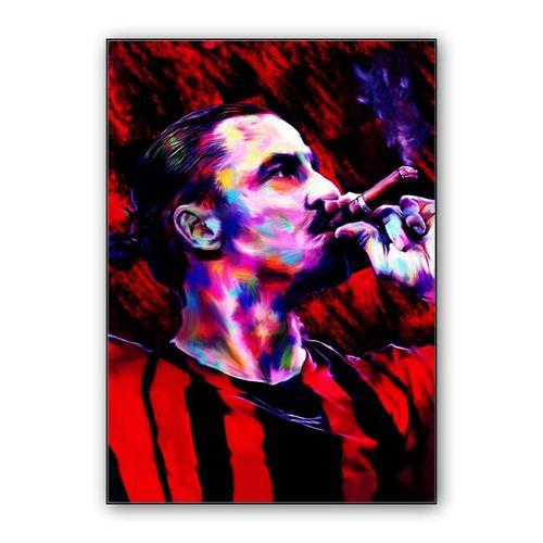 Zlatan Ibrahimović wall art poster