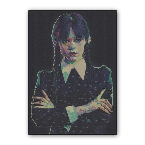 wednesday addams wall art poster