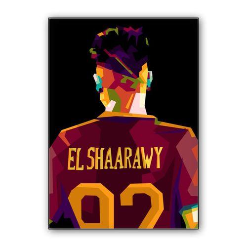 Legend football El Sharawy pop art wall art poster