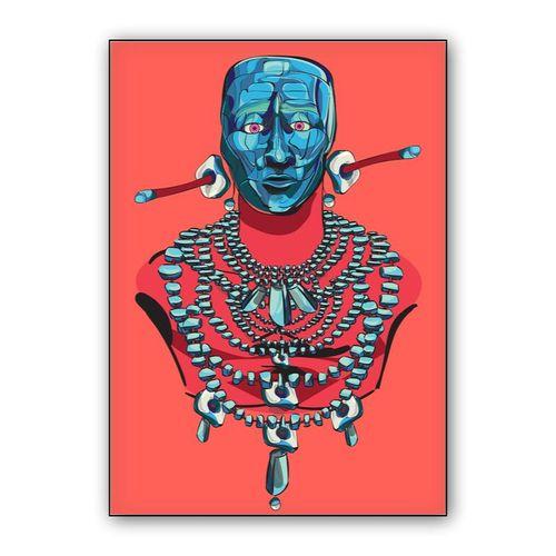 Pakal wall art poster