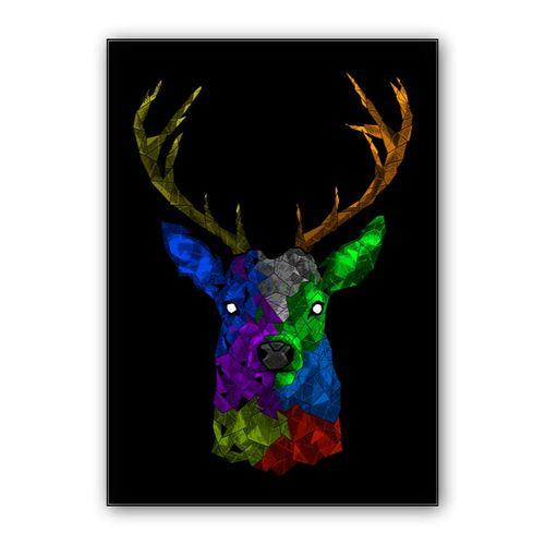 Deer wall art poster