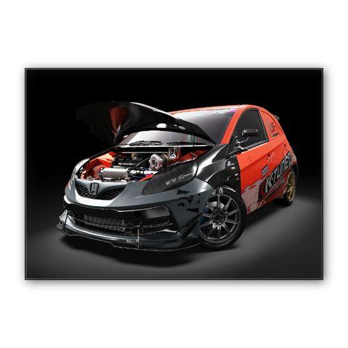 Honda Brio Drag Spec wall art poster