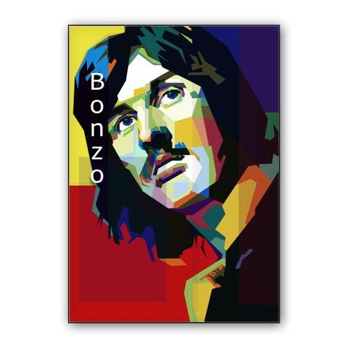 John Bonham "Bonzo" Pop Art WPAP wall art poster