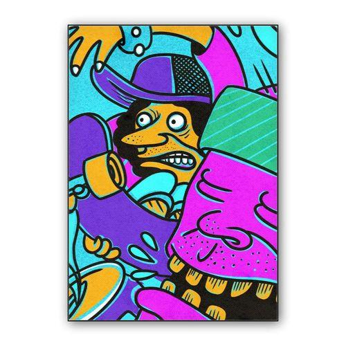 street story wall art poster
