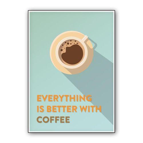 Coffee wall art poster